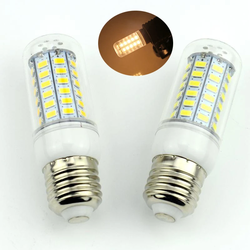 Светодиодная лампа E27 E14 220 В 110 SMD5730 24 светодиода 36 светодиодов 48 56 69