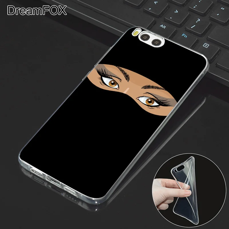 DREAMFOX M345 мусульманских Для женщин силиконовый чехол-накладка из мягкого ТПУ чехол