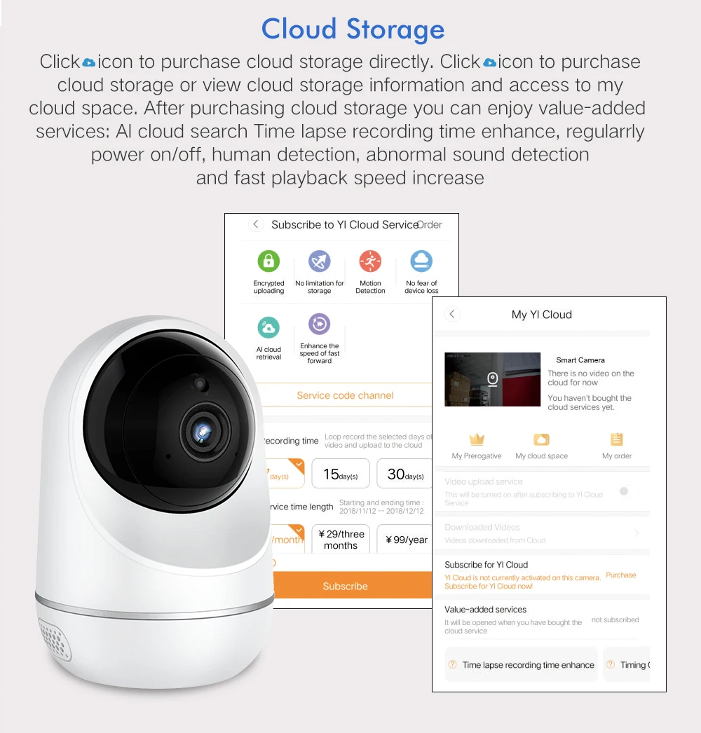 SDETER P2P домашняя камера безопасности 1080P Беспроводная ip-камера Wi-Fi поддержка YI Cloud Pan/Tilt/Zoom ИК Ночное Видение детская плачевая сигнализация