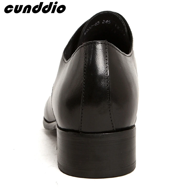 CUNDDIO Европейский Кожаные ботинки С евро стиль Чистая кожа мужская обувь Носить