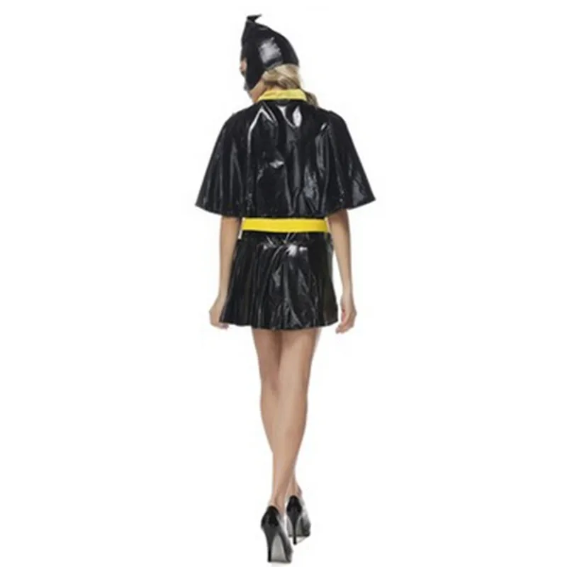 Сексуальная женщина Хэллоуин Бэтмен костюмы фильм Косплей Карнавал Пурим