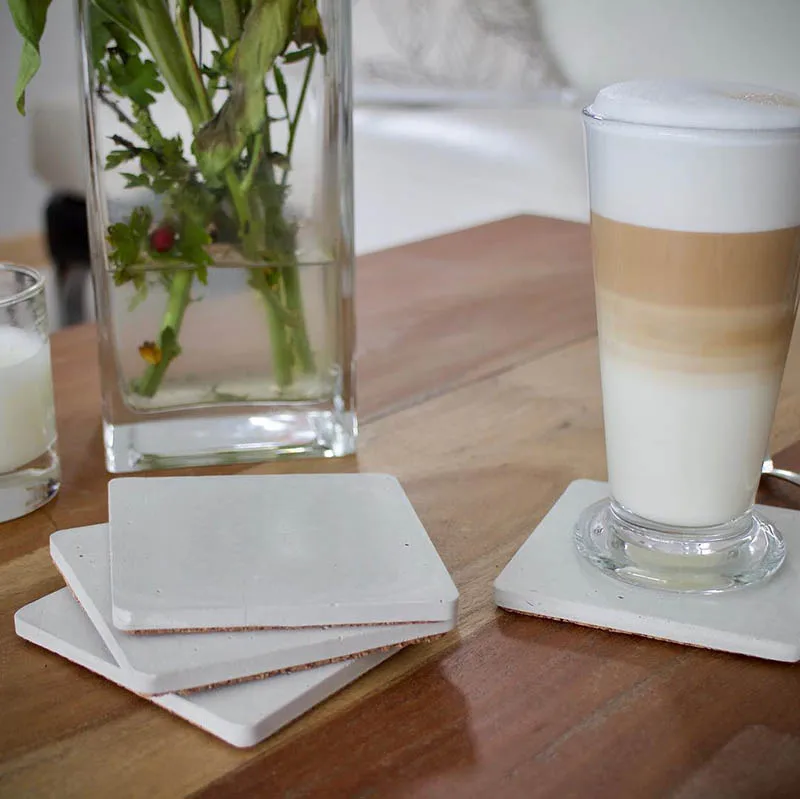 Форма для бетонных подставок силиконовая форма чайной чашки цемента круглая