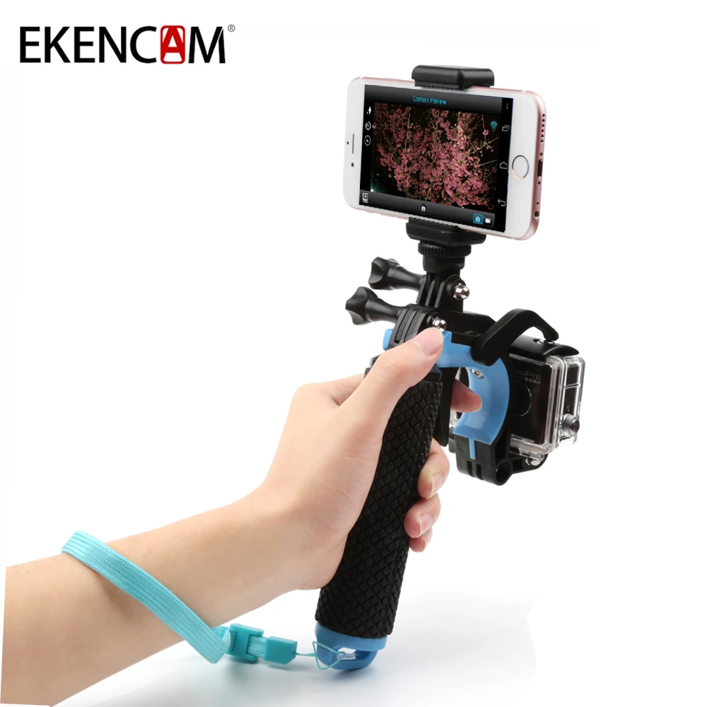 Плавающий поплавок рукоятка пистолет триггер Набор для DJI OSMO Yi 4K GoPro Hero 9 8 7 6 5 4 SJ4000