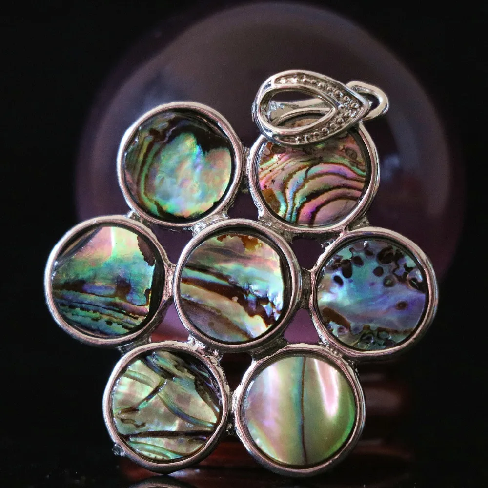 Натуральная жемчужная ракушка B1144 в виде устрицы-павы | Украшения и аксессуары