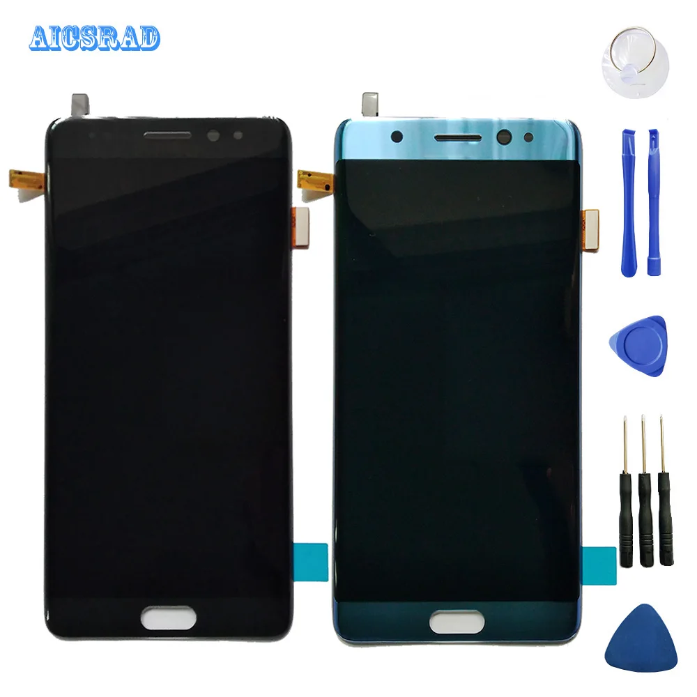 AICSRAD 5 7 дюймов для samsung Galaxy note7 Note ЖК дисплей Дисплей + Сенсорный экран планшета