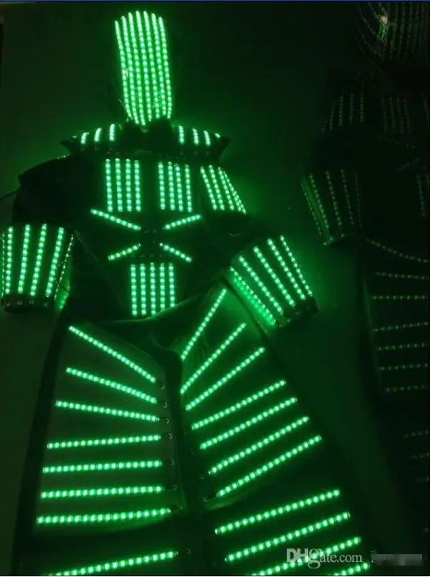 2017 светодиодная светящаяся одежда/световые костюмы/Kryoman robot/Bar/KTV светодиодные