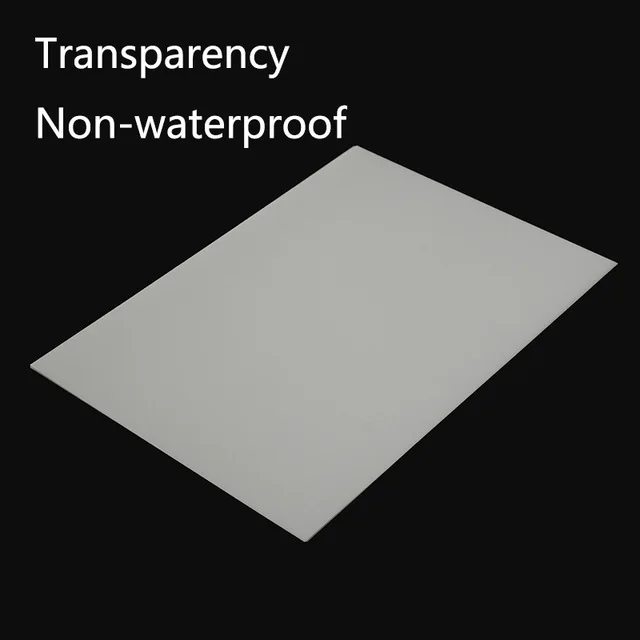 N 20 шт A4 струйная печать прозрачная пленка фотобумага для DIY PCB трафарет