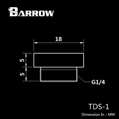 Barrow G1/4 "задняя крышка фото|fittings barrow|barrow fittingg1/4 fitting |
