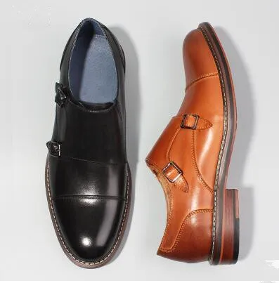 Мужские деловые повседневные кожаные туфли CH.KWOK в европейском стиле с