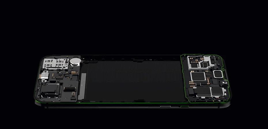 Игровой телефон Xiaomi Black Shark 2, 8 ГБ, 256 ГБ, смартфон, Восьмиядерный процессор Snapdragon 855, камера 6,39 дюйма, 48 МП, 19,5: 9, полный экран