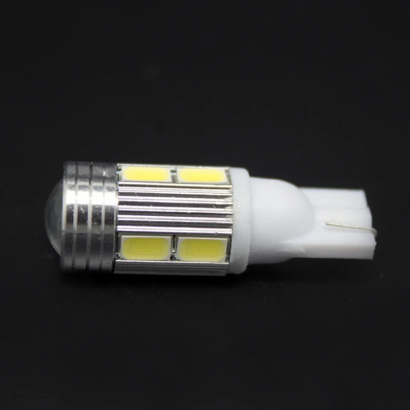 2 шт./пара SUNKIA автомобильный светильник лампа светодиодный T10 5630 10SMD W5W 12V Супер