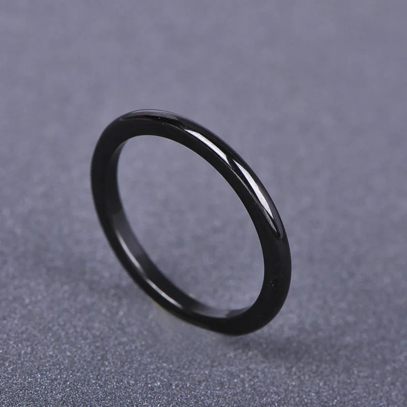 Funmor простой Керамика кольцо Твердые Цвет украшения для пальцев Для женщин