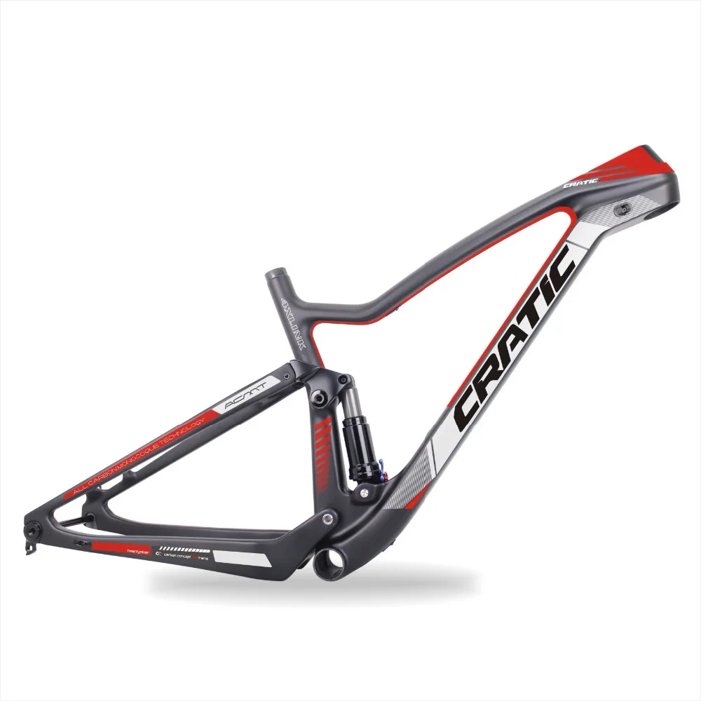 Carbon mtb Frame 29er BB92 T700 Mountain Bike UD Matte or Glossy 142*12 thru axle MTB carbon Full Suspension frame | Спорт и