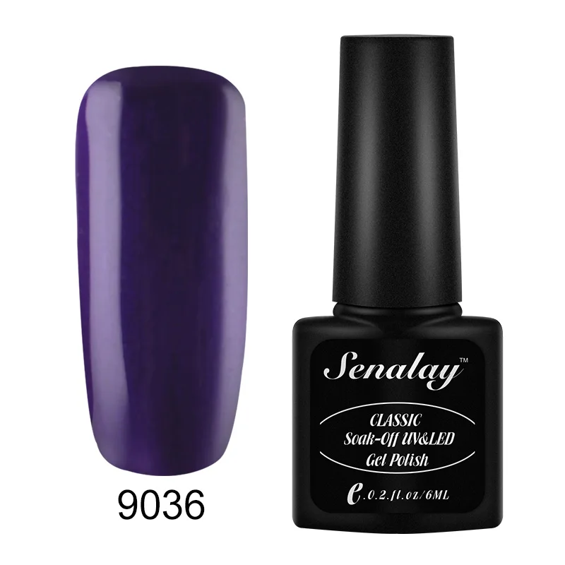 36 SENALAY Гель-лак набор для маникюра UV Vernis полуперманентное верхнее покрытие гель-Лаки лак для ногтей лампа Лаки лак для ногтей праймер - Цвет: 36