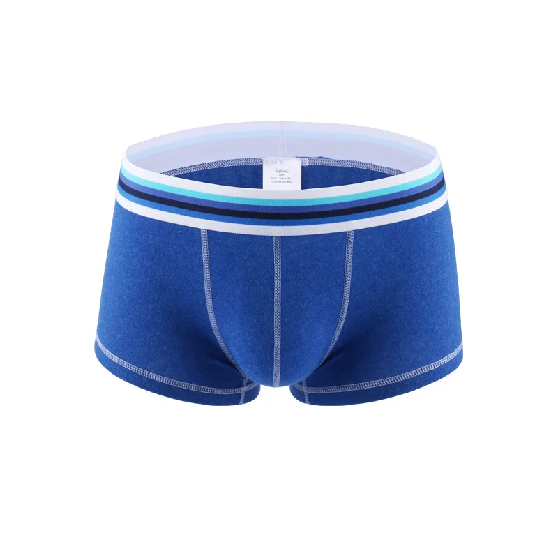 Дышащие мужские сексуальные трусы брифы повседневные хлопковые разноцветное