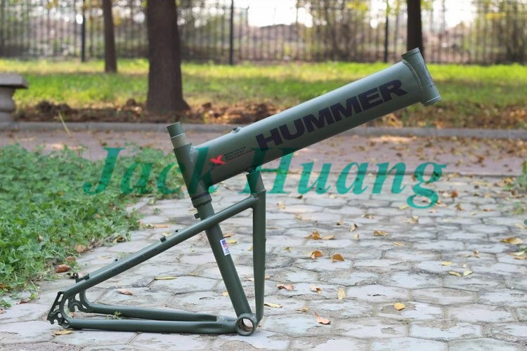 Складная велосипедная рама 26*17 дюймов алюминиевая складная для горного