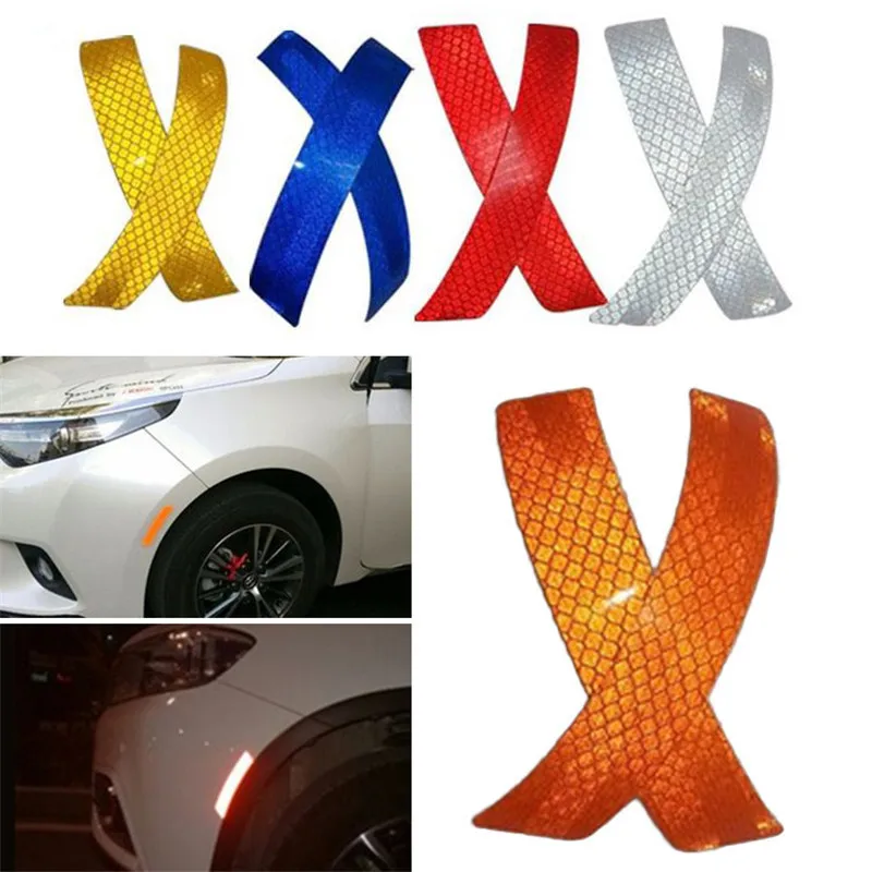 Светоотражающая полоса для колес автомобиля 2 шт. наклейки Honda Civic 2006 2011 Accord Fit City CRV
