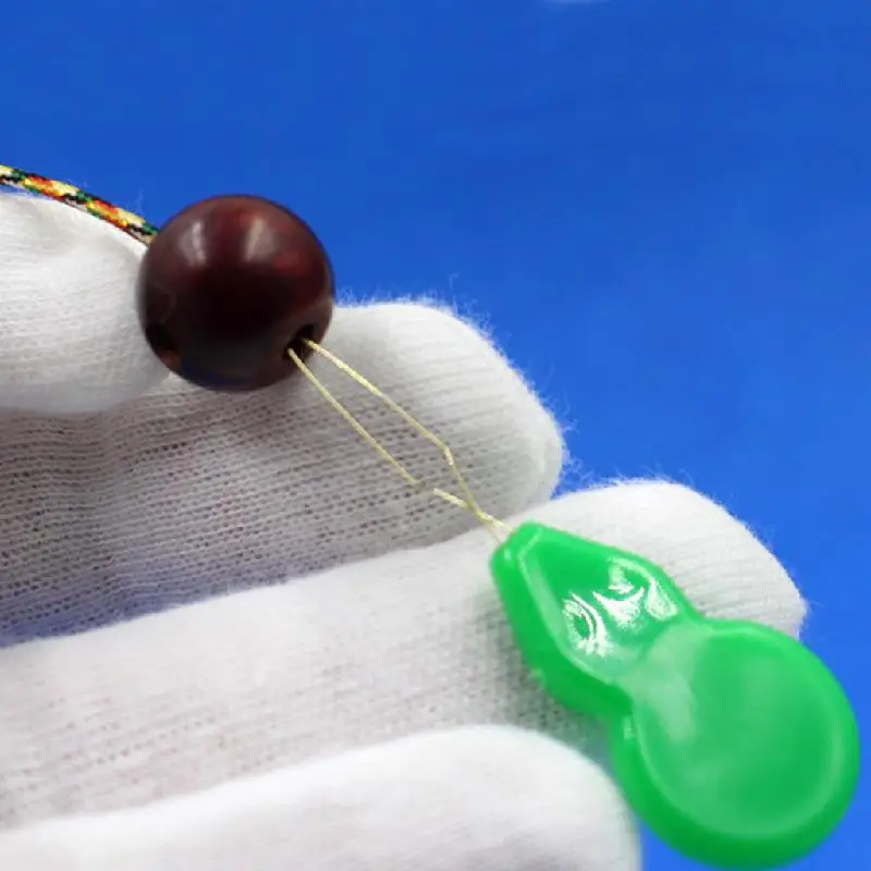 Иглы для бисероплетения нитка нитей инструмент пластиковая игла в форме