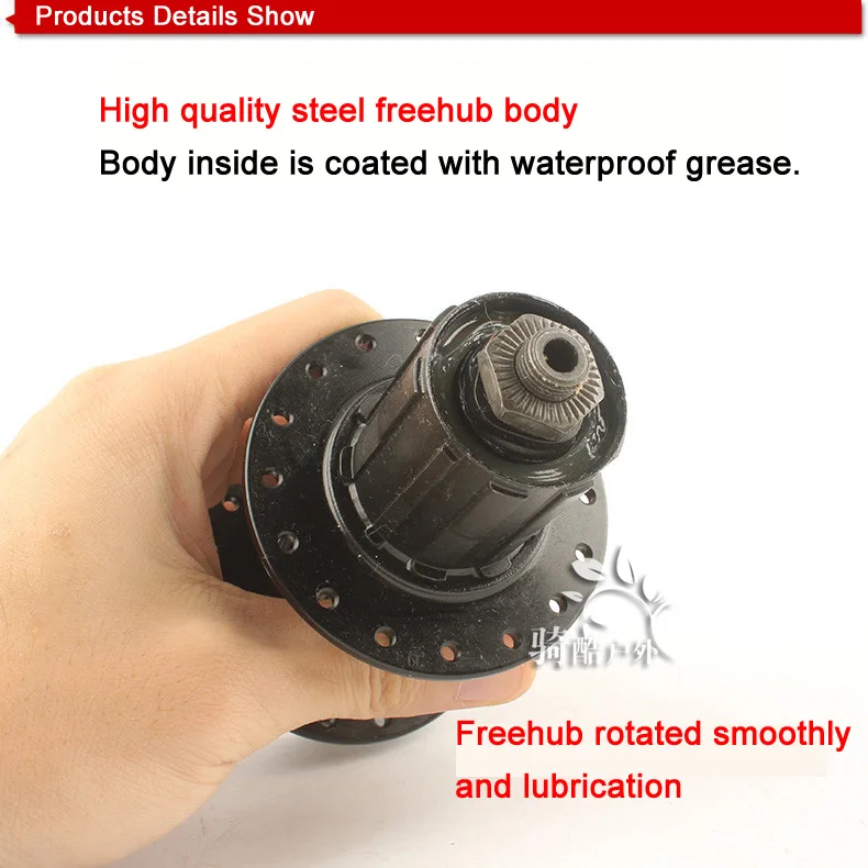 MTB кассета задние Freehub 32 отверстия 36 отверстия Винт Freehub вращающийся диск втулки колеса тормоза шарик шарикоподшипник