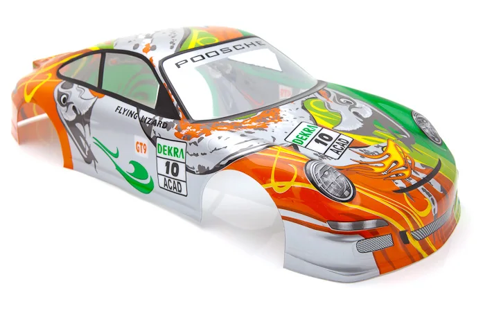 YUKALA RC car shell body for 1/10 Car 024 green 190mm 2pcs/lot | Игрушки и хобби