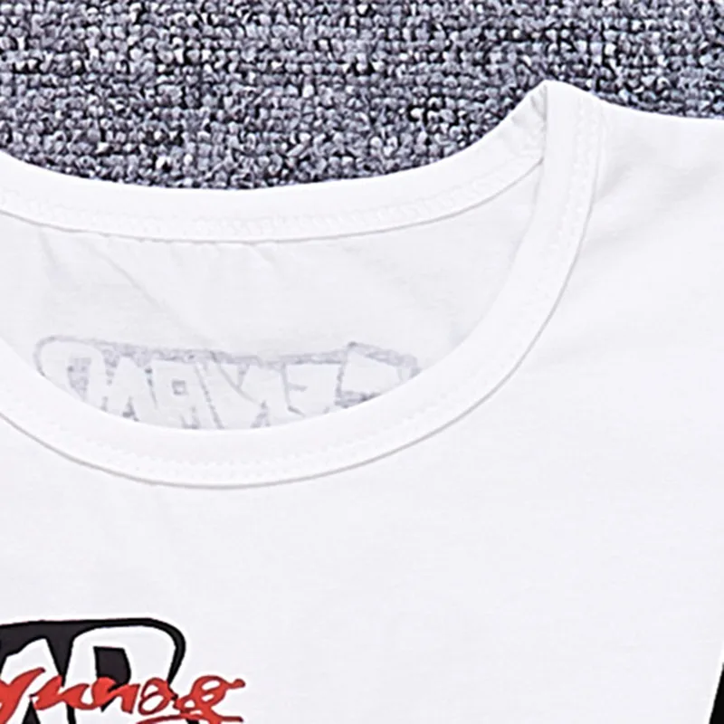 Новинка лета 2019 комплект одежды для маленьких мальчиков спортивный костюм