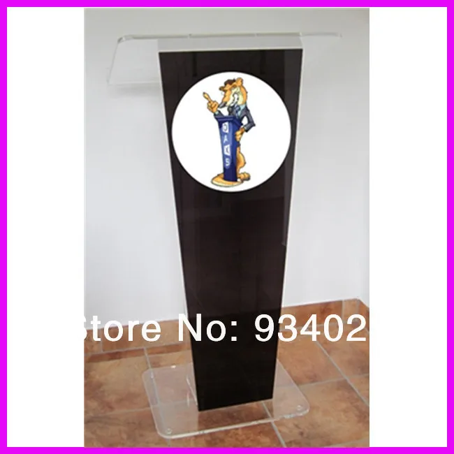 Прочные акриловые подиумы с логотипом|pulpit| |