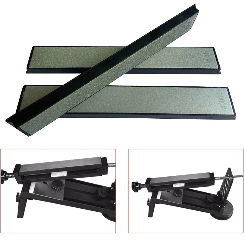 

Kitchen Dining Bar 3PCS/Set Knife Sharpener Diamond Sharpening Stone Whetstone Grinder Knives Sharpening Tools Home Supplies