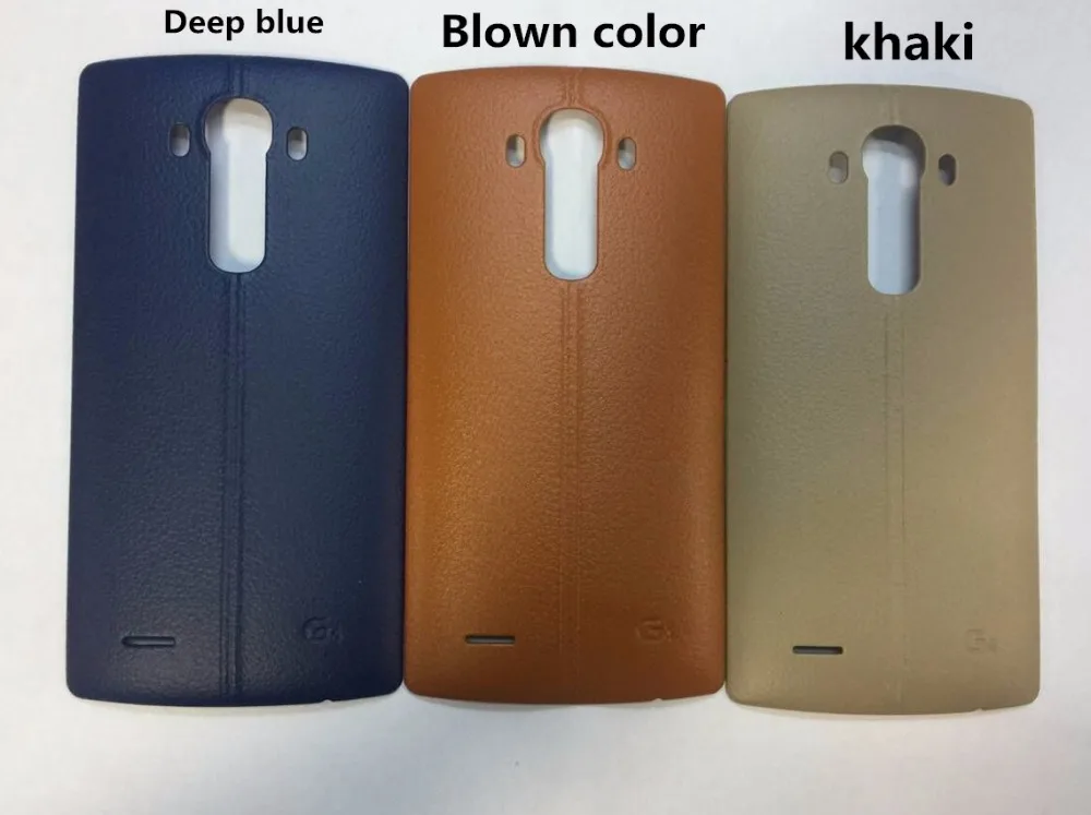 Лучшее качество задняя панель корпуса крышка батареи Дверь чехол для LG G4 H810 H811 H812