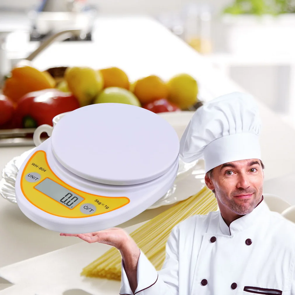 Абсолютно новые 5 кг/1 г LCD bilancia balanza цифровые электронные весы для кухни Весы
