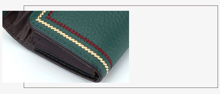 Luxury Brand Designer Card Holder Women Genuine Leather Small Wallet ID Credit Cards Case Leather Hasp Card Bag New INS Hot