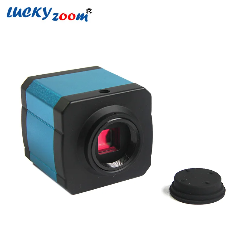 Цифровой промышленный видеомикроскоп Luckyzoom 14MP HDMI USB HD камера для микроскопа