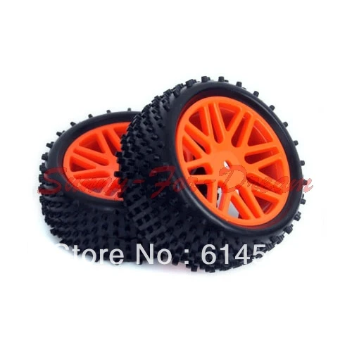 

4x1/10 HSP Off-Road Buggy Front Rear Wheel Rims Tyres Tires Sponge 66019-66039