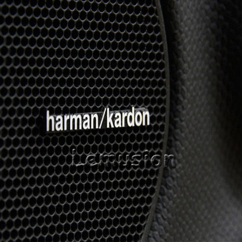 BOOMBLOCK автомобильные наклейки для аудио, видео, Динамик Для Harman Kardon для VW Polo Golf 4 5 Passat hyundai Tucson Solaris Mitsubishi ASX