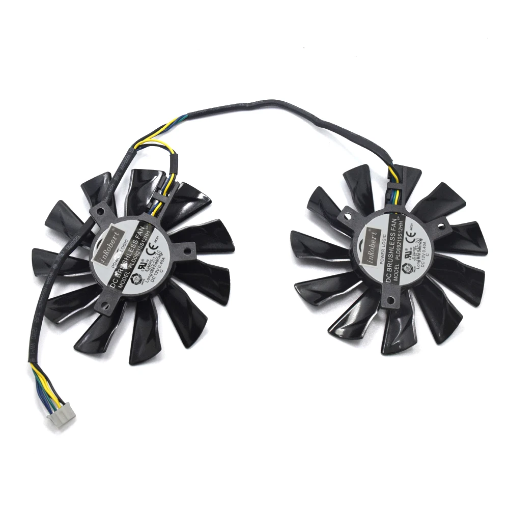 85 мм 4PIN PLD09210S12HH GTX 1050 Ti кулер вентилятор для MSI GeForce GTX 1050 Ti GAMING 4G GTX 950 2GD5T OCV2 GTX 960 2GD5T видеокарта