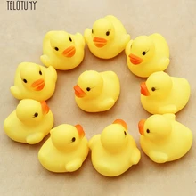 TELOTUNY baby 10 шт. игрушки для душа с резиновой уткой Ducky shower Play водные