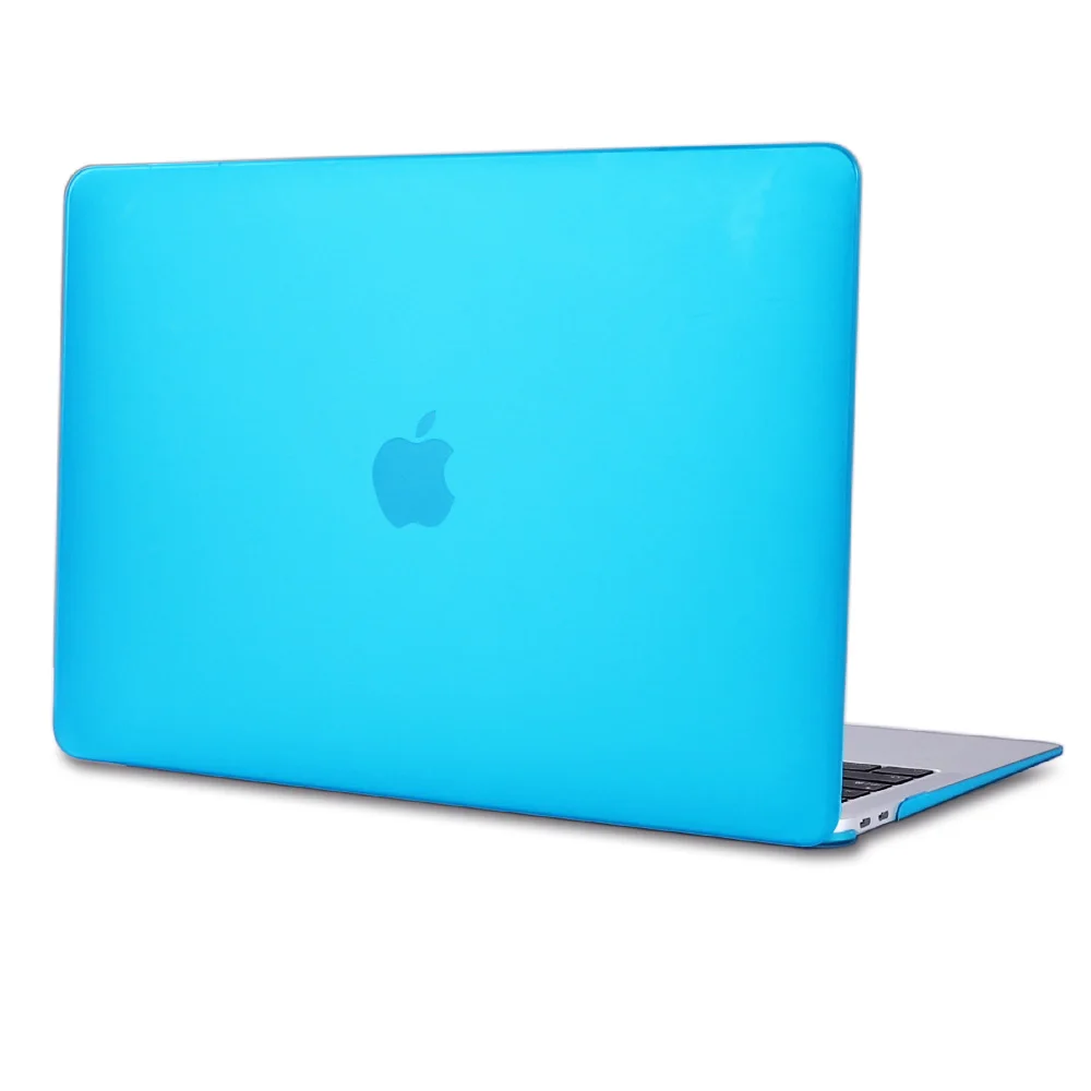 Blue Жесткий пластиковый Чехол Redlai для MacBook Air 13 A1932 Pro retina 13 15 16 дюймов Сенсорная панель A2141 чехол для клавиатуры+ Защитная пленка для экрана - Цвет: Blue