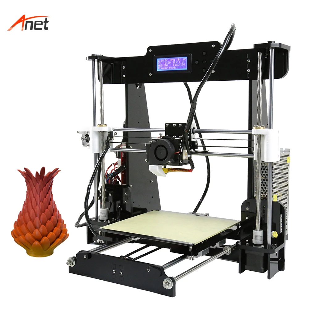 Anet A8 A6 A3S A2 E2 самые популярные Impresora 3d в наличии Нью Йорк/Чешский DIY принтер Лучшая