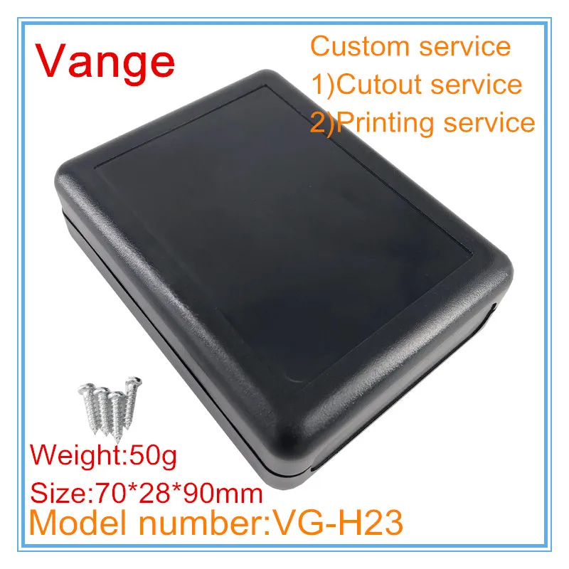 2pcs/lot carrying electronics enclosure 70*28*90mm IP54 ABS plastic boxes instrument housing for remote control product | Обустройство
