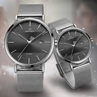 Часы NAVIFORCE для пар, тонкие женские часы для влюбленных, Роскошные водонепроницаемые простые кварцевые мужские часы, мужские наручные часы для женщин, часы 2021