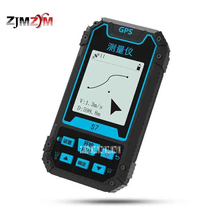 Дальномер для измерения высоты S7 Портативный GPS-локатор измерение площади