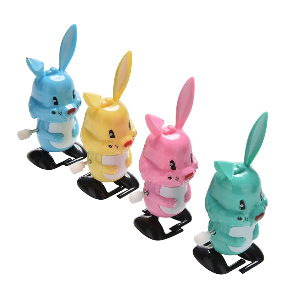 1 шт. новая забавная заводная игрушка Кролик для детей детские подарки на день