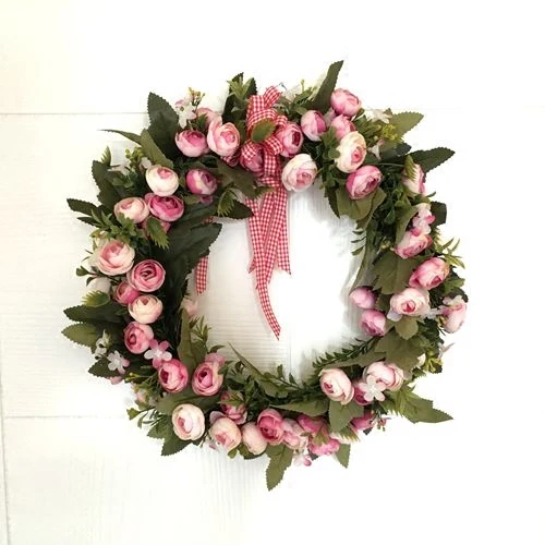 Роза в форме сердца украшение двери свадебный цветок домашний декор свадебное