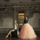 Высококачественная пышная фатиновая юбка для женщин, юбка-пачка для торжественных случаев, бальные платья, макси-юбка по индивидуальному заказу, женская одежда, 2017