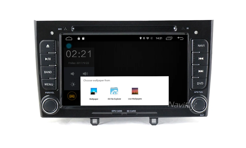 7 дюймов android7.1 автомобиля gps навигации автомобиля dvd для peugeot 308 408 FM Bluetooth AVIN географические карты бесплатное обновление Навител Европа
