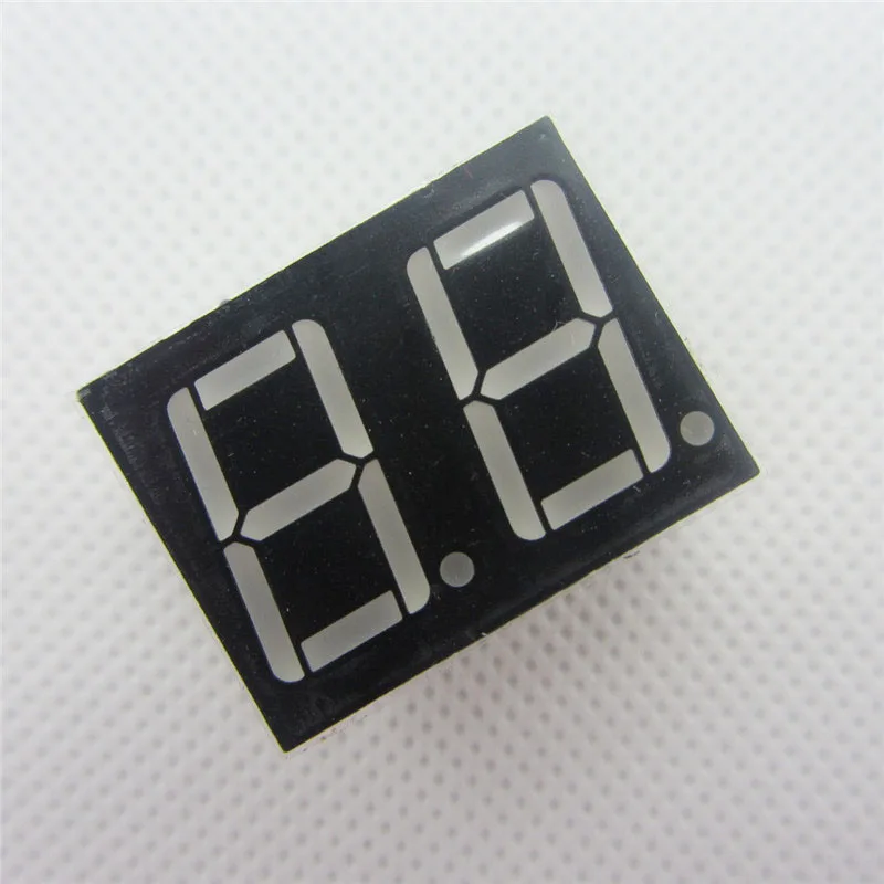 Большая распродажа! 5 шт 2 бит общая Катодная цифровая трубка 0 56 дюйма. 7 сегментов