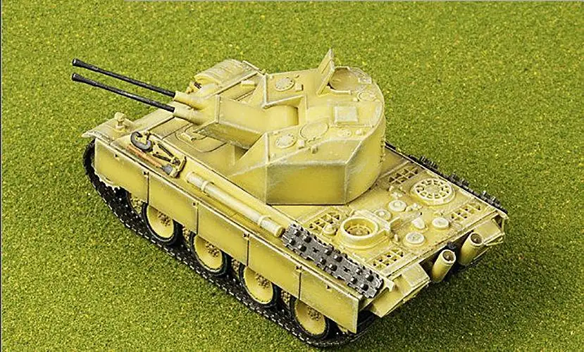 Gragon Flakpanzer V &quotCoelian&quot 1/72 литья под давлением модель готового бака |