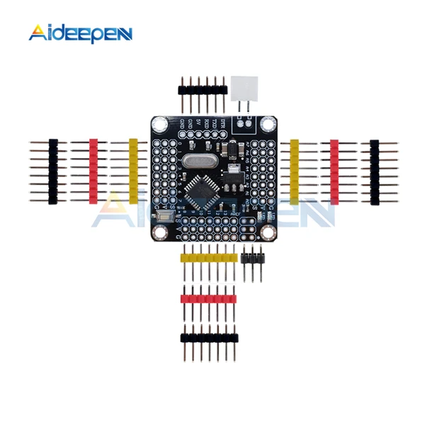 Pro Mini 5V Atmega328 Pro Mini 3,3 V 5V Модуль платы для Arduino Mini 328 ATMEGA328P микроконтроллер CH340 Nano 3,0 сильная серия - Цвет: Pro Mini 5V