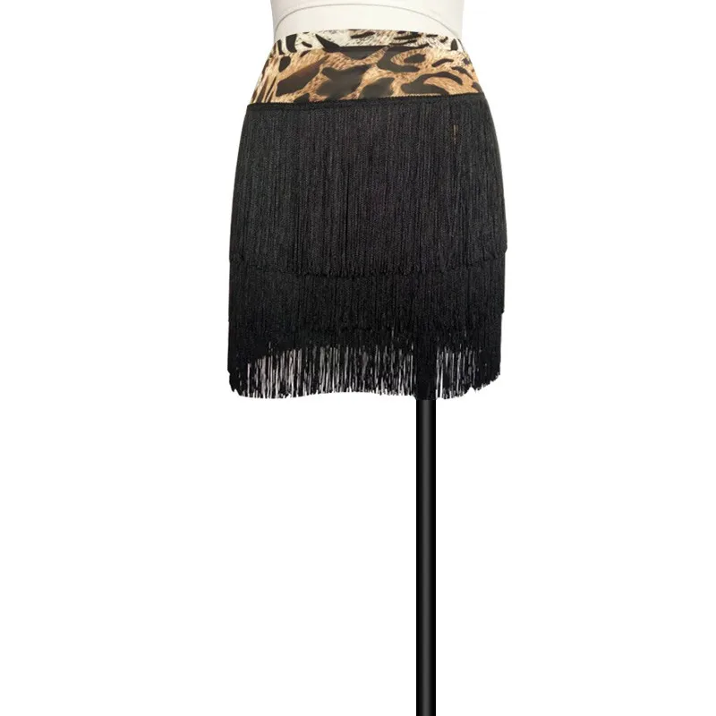 

Latin dance skirt new dance skirt female tassel skirt latin dance dress A229