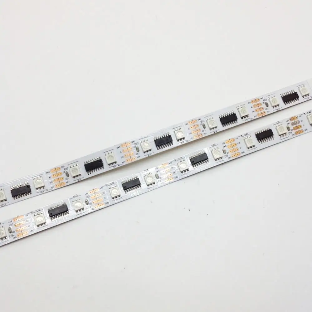 Светодиодные ленты 5050 SMD IP22 не водонепроницаемые 240 светодиодов LPD8806 24 IC RGB 48