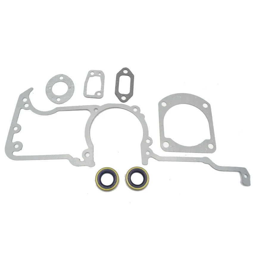 Chainsaw Oil Seal Gasket Set of Cylinder Carburetor Muffler for Husqvarna 61 66 162 266 268 272 Replace 501522604 503260204 | Инструменты